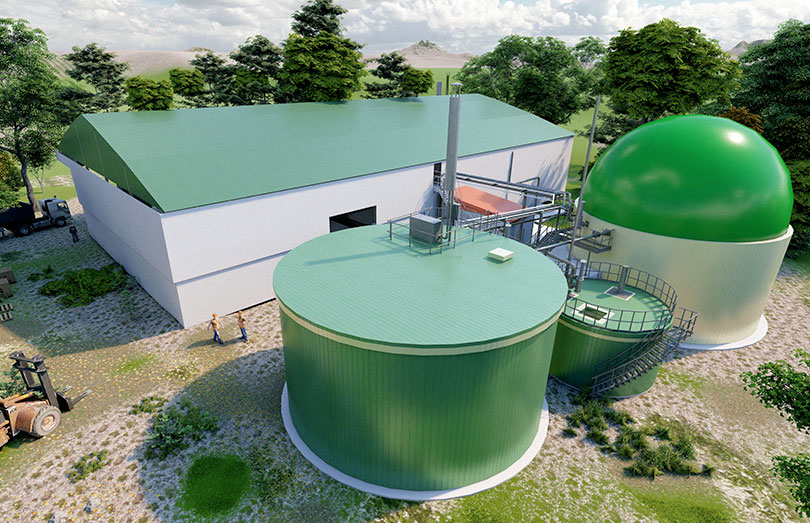 Anaerobic Digestion Biogas Plant