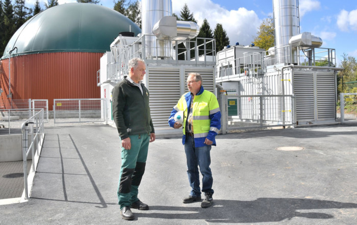 Biogasanlage Deutschland, biogas plant SSAD Germany