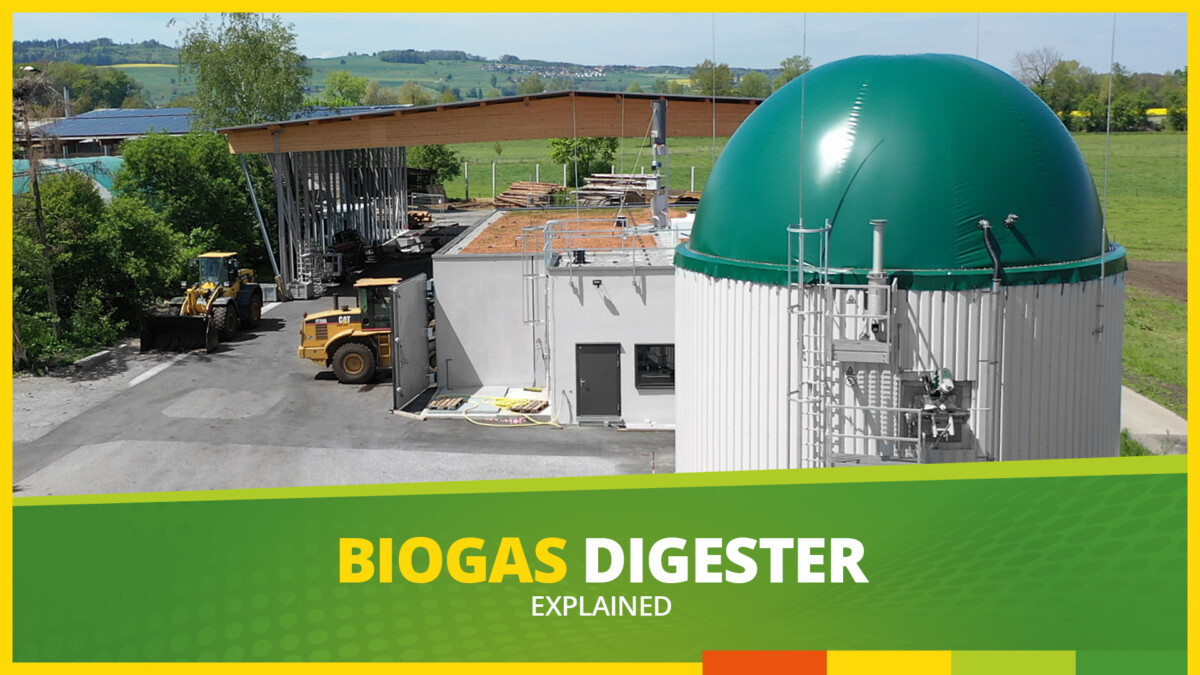 Biogas Digester Anaerobic Digestion explained