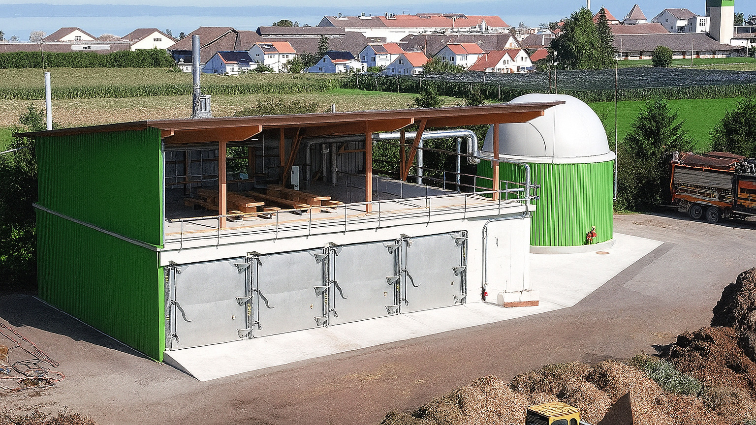 Biogasanlage Steinach Schweiz