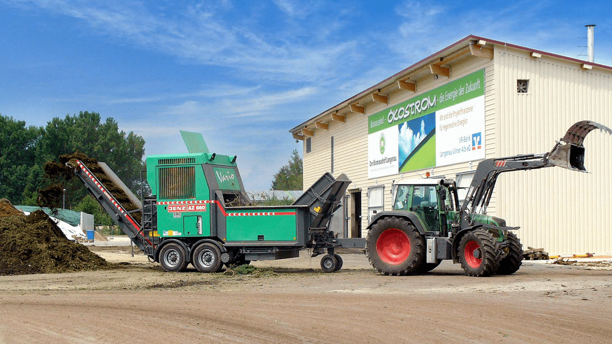 Efficient biogas and compost production in Langenau, Germany
